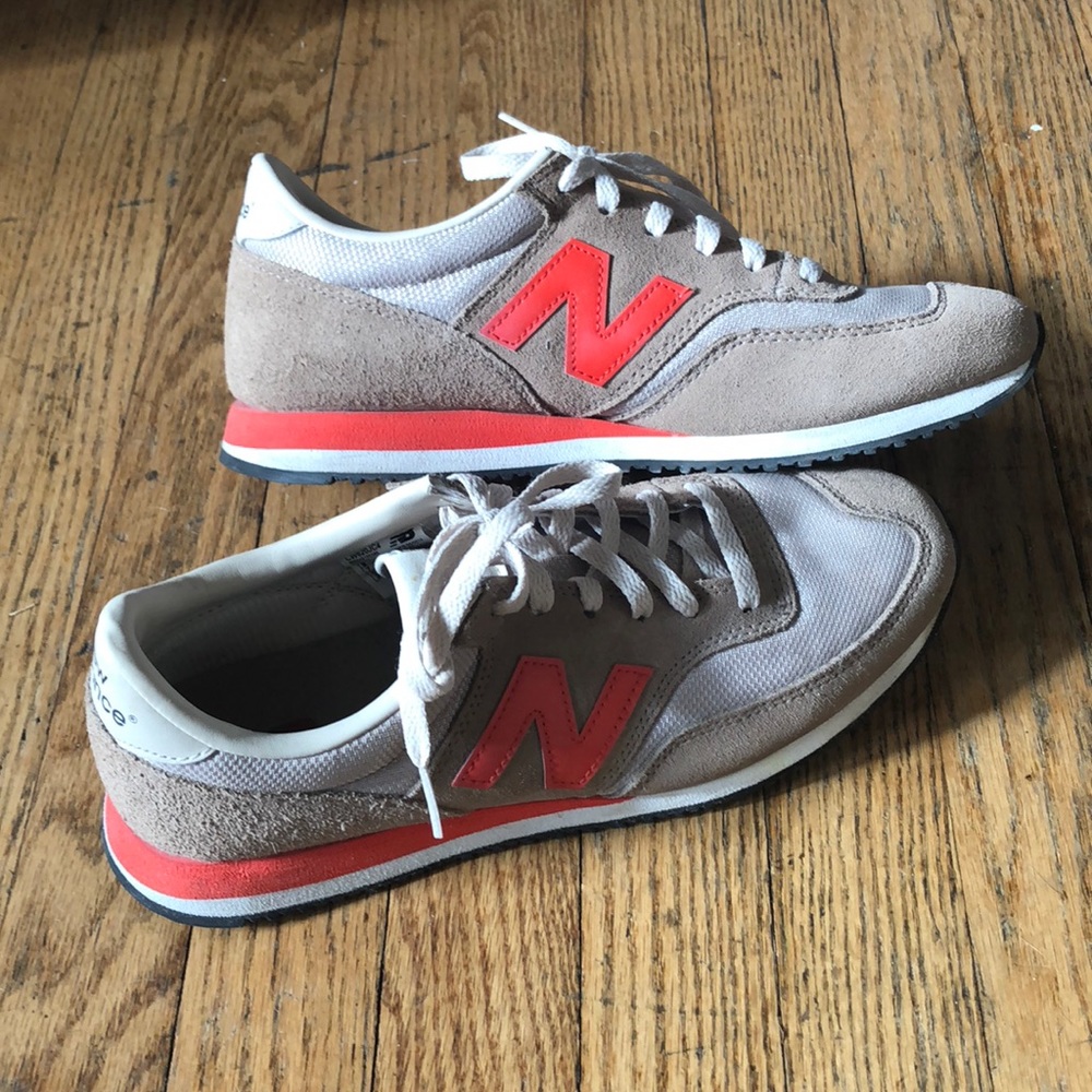 New Balance retro sneakers by J. Crew. Like new.